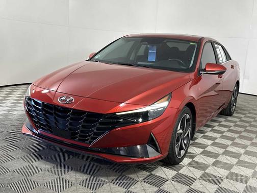 Lava Orange 2022 Hyundai ELANTRA Limited