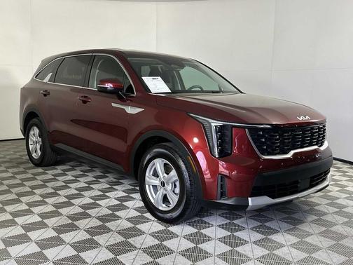 Dawning Red 2025 Kia Sorento LX