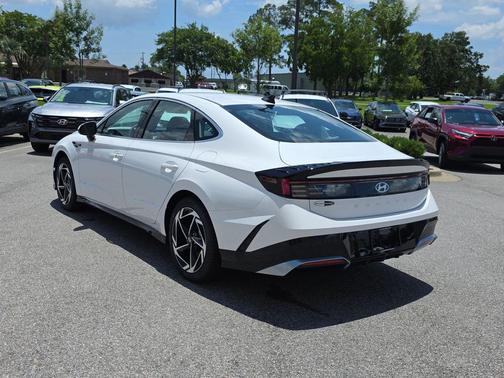 Serenity White 2026 Hyundai SONATA SEL