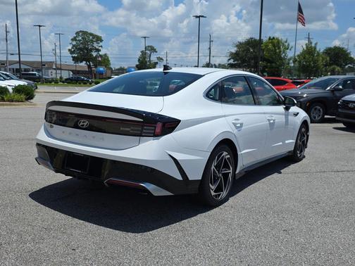 Serenity White 2026 Hyundai SONATA SEL
