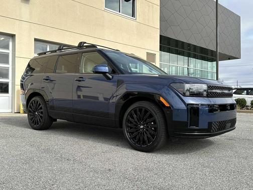 Atlantis Blue 2026 Hyundai SANTA FE Calligraphy