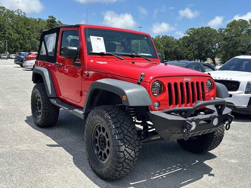 Firecracker Red Clearcoat 2018 Jeep Wrangler JK Sport