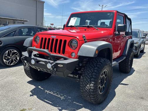 Firecracker Red Clearcoat 2018 Jeep Wrangler JK Sport