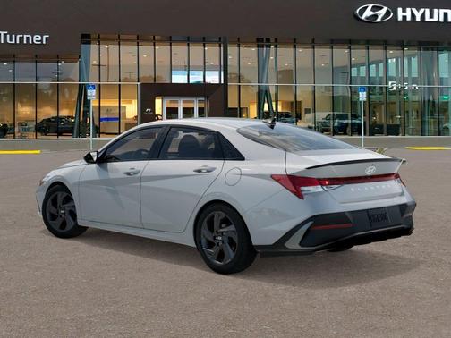 Serenity White 2026 Hyundai ELANTRA Sport