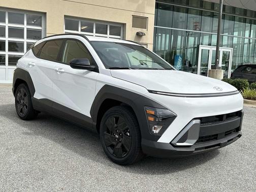 Atlas White 2026 Hyundai KONA SEL Sport