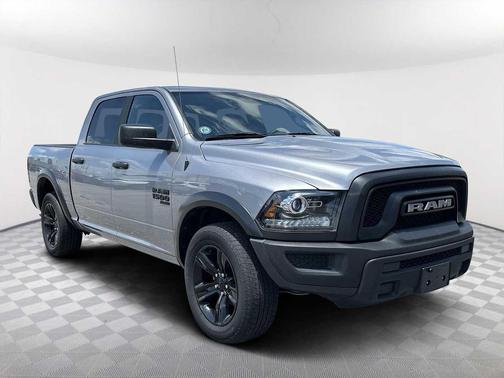 Billet Silver Metallic Clearcoat 2024 RAM 1500 Classic Warlock Crew Cab 4x4 5'7' Box