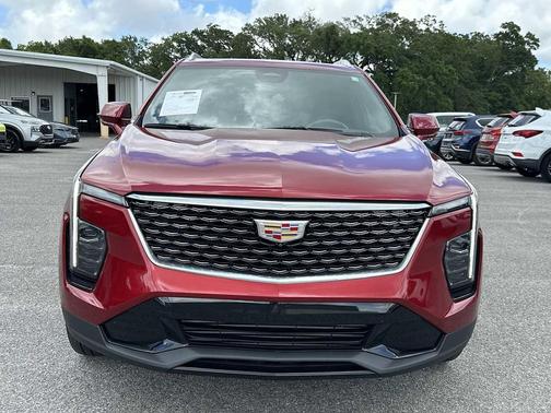 Radiant Red Tintcoat 2025 Cadillac XT4 Premium Luxury