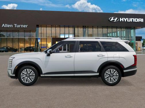 Creamy White Pearl 2027 Hyundai SANTA FE HEV SEL Premium