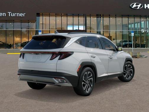 Creamy White Pearl 2026 Hyundai TUCSON Hybrid Limited