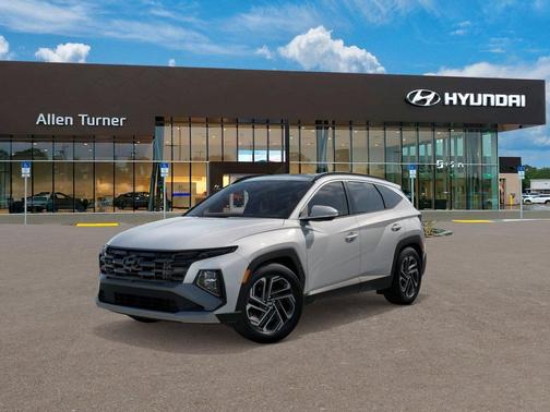 Creamy White Pearl 2026 Hyundai TUCSON Hybrid Limited