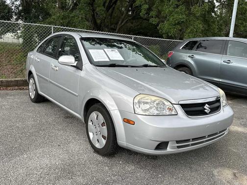 Titanium Silver Metallic 2008 Suzuki Forenza 4dr Sdn Auto