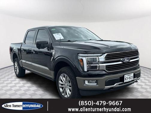 Agate Black Metallic 2025 Ford F-150 King Ranch