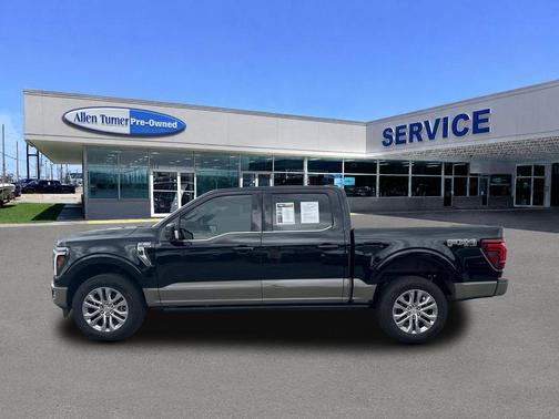 Agate Black Metallic 2025 Ford F-150 King Ranch