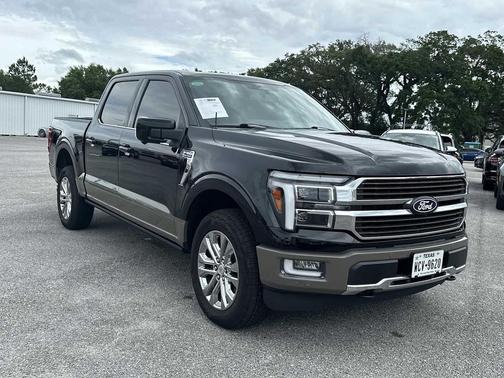 Agate Black Metallic 2025 Ford F-150 King Ranch