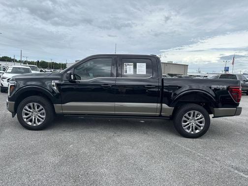 Agate Black Metallic 2025 Ford F-150 King Ranch