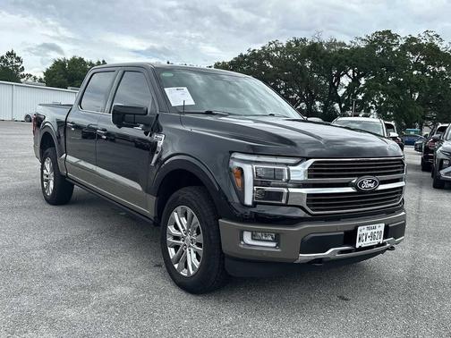 Agate Black Metallic 2025 Ford F-150 King Ranch