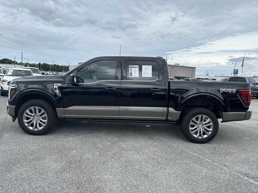 Agate Black Metallic 2025 Ford F-150 King Ranch