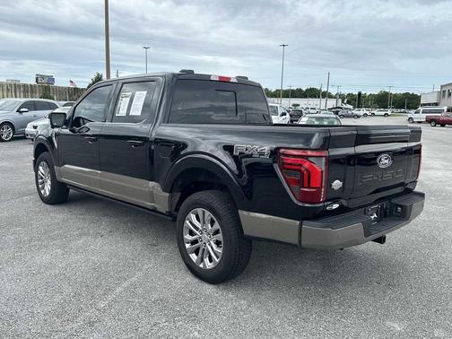 Agate Black Metallic 2025 Ford F-150 King Ranch