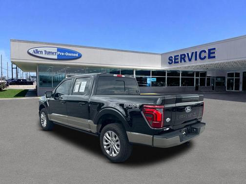Agate Black Metallic 2025 Ford F-150 King Ranch