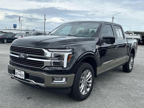 Agate Black Metallic 2025 Ford F-150 King Ranch