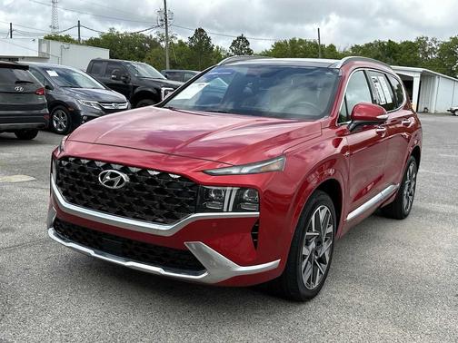 Calypso Red 2022 Hyundai SANTA FE Calligraphy