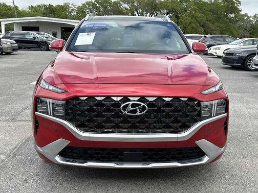 Calypso Red 2022 Hyundai SANTA FE Calligraphy