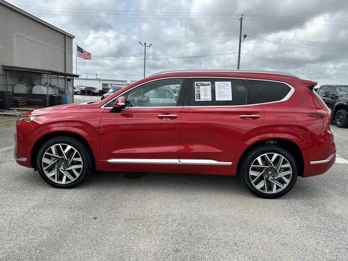 Calypso Red 2022 Hyundai SANTA FE Calligraphy