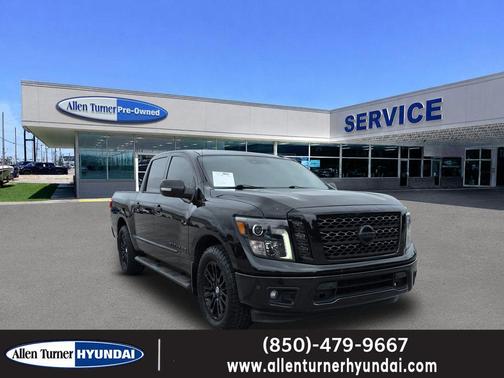 Magnetic Black 2018 Nissan Titan SV