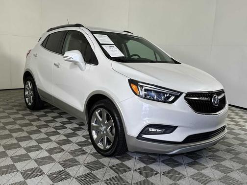 White Frost Tricoat 2019 Buick Encore Essence