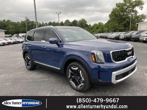 Midnight Lake Blue 2025 Kia Telluride EX