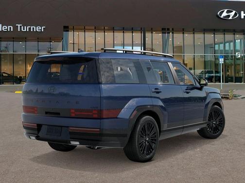 Atlantis Blue 2027 Hyundai SANTA FE HEV Calligraphy