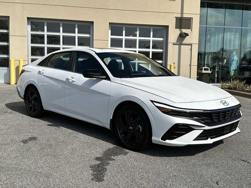Serenity White 2026 Hyundai ELANTRA Sport