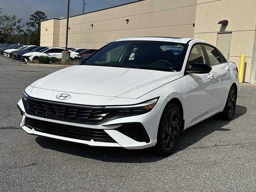Serenity White 2026 Hyundai ELANTRA Sport