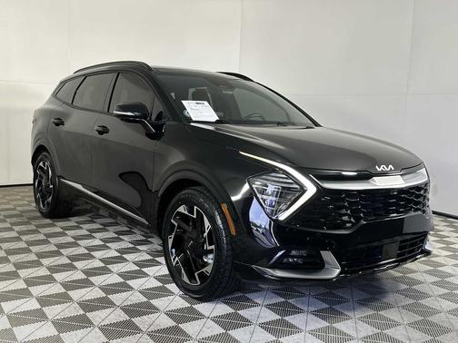 Ebony Black 2023 Kia Sportage SX-Prestige