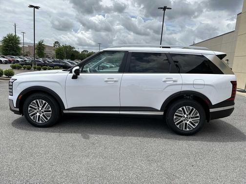 Creamy White Pearl 2026 Hyundai Palisade Hybrid SEL Premium 7P