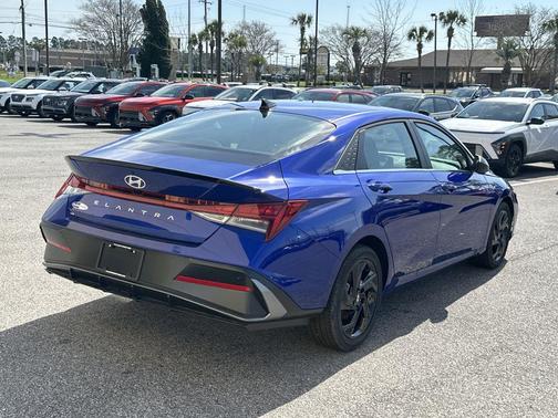 Intense Blue 2026 Hyundai ELANTRA Sport