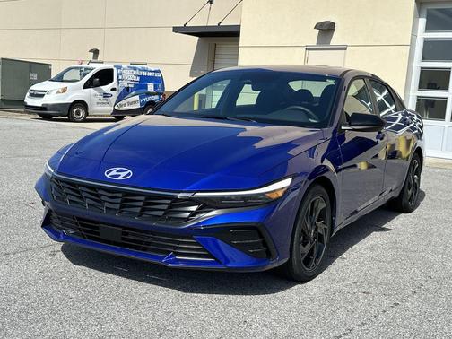 Intense Blue 2026 Hyundai ELANTRA Sport