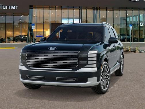 Robust Emerald Pearl 2026 Hyundai Palisade Hybrid Calligraphy