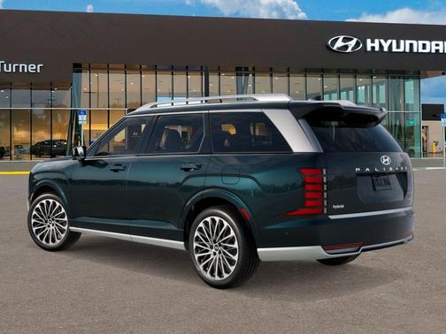 Robust Emerald Pearl 2026 Hyundai Palisade Hybrid Calligraphy
