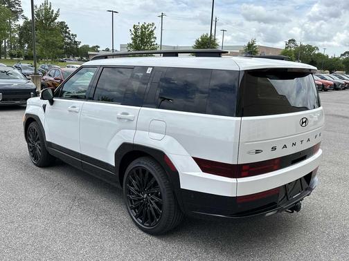 Serenity White 2026 Hyundai SANTA FE Calligraphy