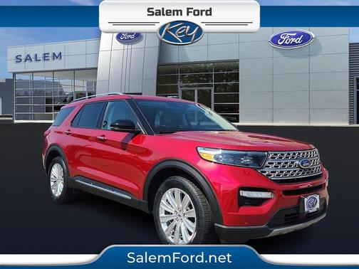 Red Metallic 2022 Ford Explorer Limited