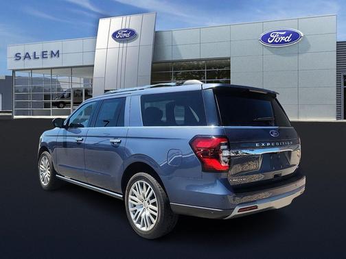 Blue Metallic 2022 Ford Expedition Max Limited
