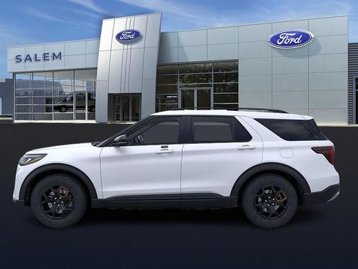 White Metallic 2026 Ford Explorer Tremor