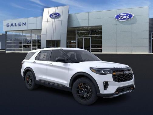 White Metallic 2026 Ford Explorer Tremor