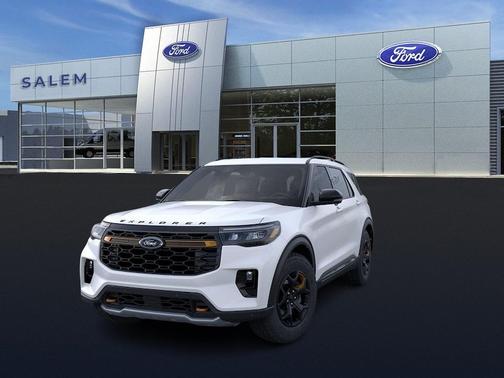 White Metallic 2026 Ford Explorer Tremor
