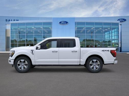 Star White Metallic Tri-Coat 2026 Ford F-150 Platinum