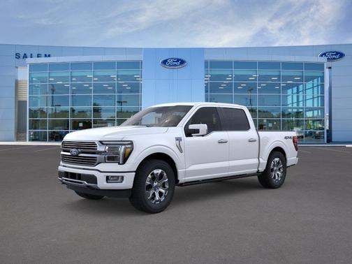 Star White Metallic Tri-Coat 2026 Ford F-150 Platinum