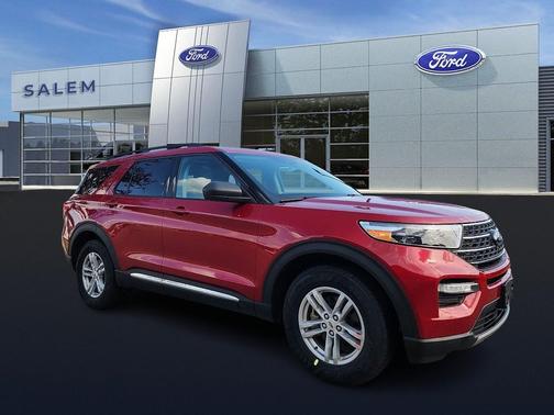 Red Metallic 2021 Ford Explorer XLT