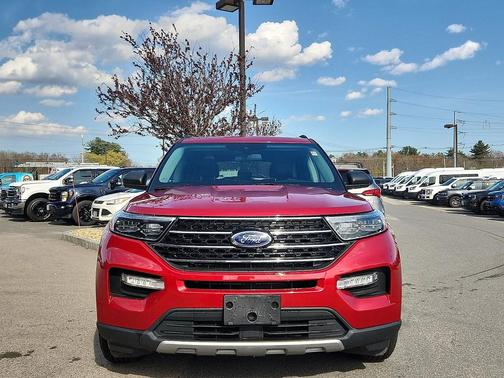 Red Metallic 2021 Ford Explorer XLT