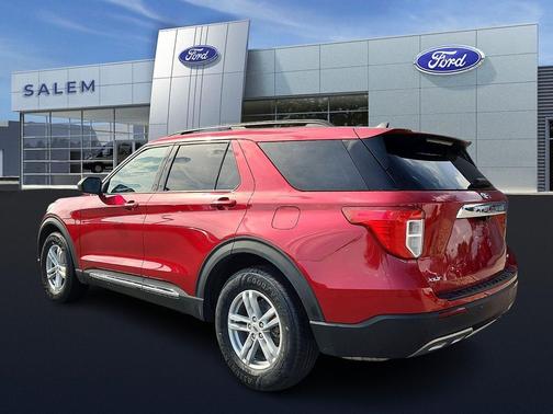 Red Metallic 2021 Ford Explorer XLT